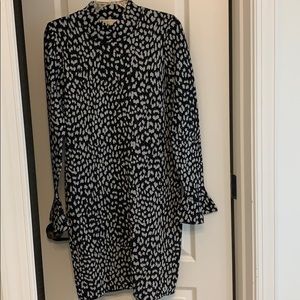 Cheetah body on Michael lots dress